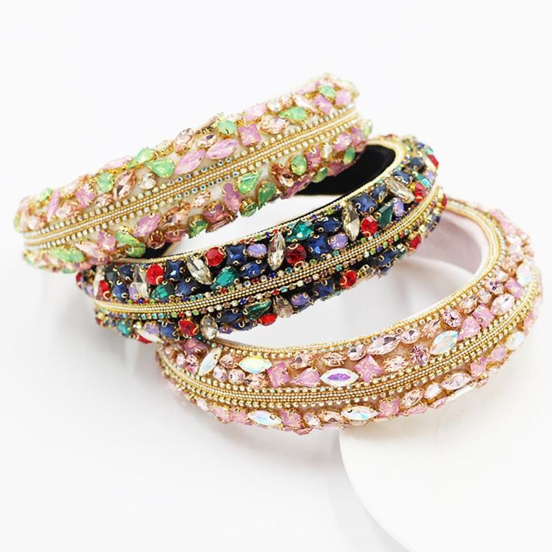 Baroque Tiaras Wide Headband Luxurious Color Crystal Rhinestones Hair Hoop Female Girls Women Headwear Accessories Clips & Barrettes, Golden;silver
Baroque Tiaras Wide Headband Luxurious Color Crystal Rhinestones Hair Hoop Female Girls Women Headwear Accessories Clips & Barrettes, Golden;silver