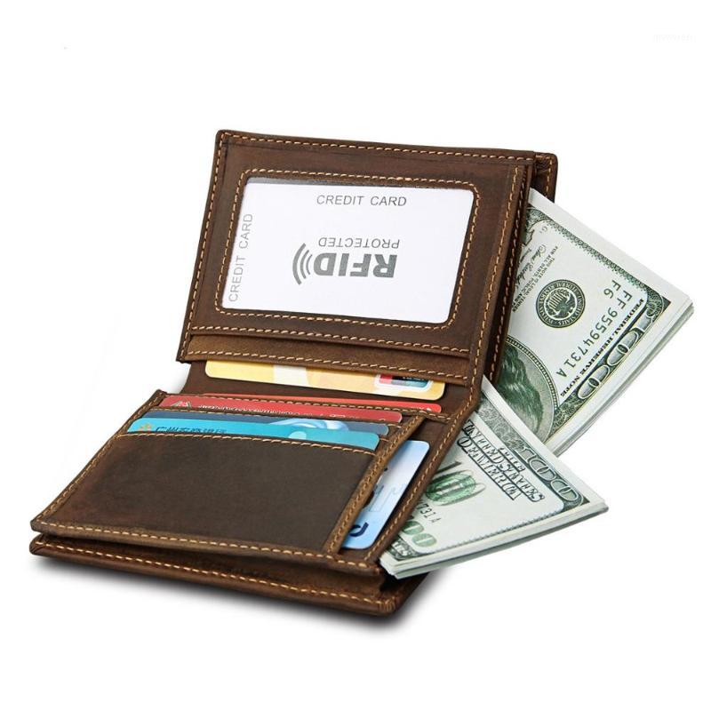 Vintage Soft Top Layer Leather Tri-Fold Men's Wallet Slim Purse for Man Boys Money Bag Male RFID Protection Holder1, Vertical brown
Vintage Soft Top Layer Leather Tri-Fold Men's Wallet Slim Purse for Man Boys Money Bag Male RFID Protection Holder1, Vertical brown
