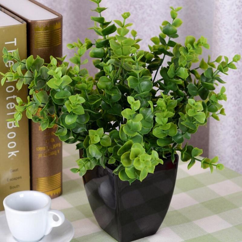 7 Branches Artificial Fake Plastic Eucalyptus Plant Flowers Green Home Decor Small Eucalyptus Flower Money Simulation
7 Branches Artificial Fake Plastic Eucalyptus Plant Flowers Green Home Decor Small Eucalyptus Flower Money Simulation