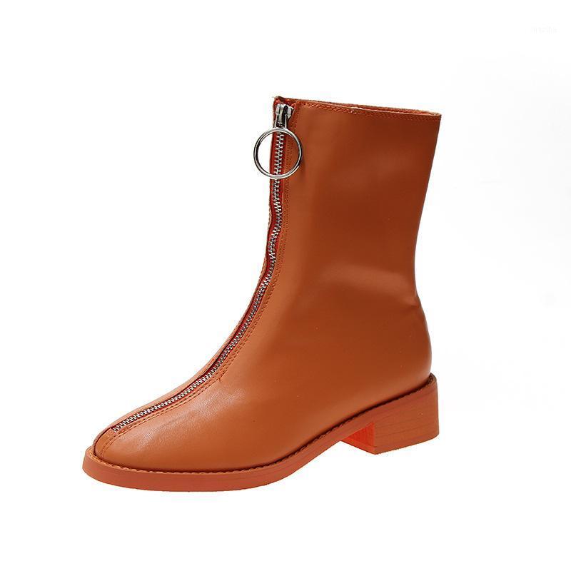 2020 New Ladies Boots Short Tube Front Zipper Fashion Middle Tube Women Leather Boots Thick Heel Women Single1, Green
2020 New Ladies Boots Short Tube Front Zipper Fashion Middle Tube Women Leather Boots Thick Heel Women Single1, Green