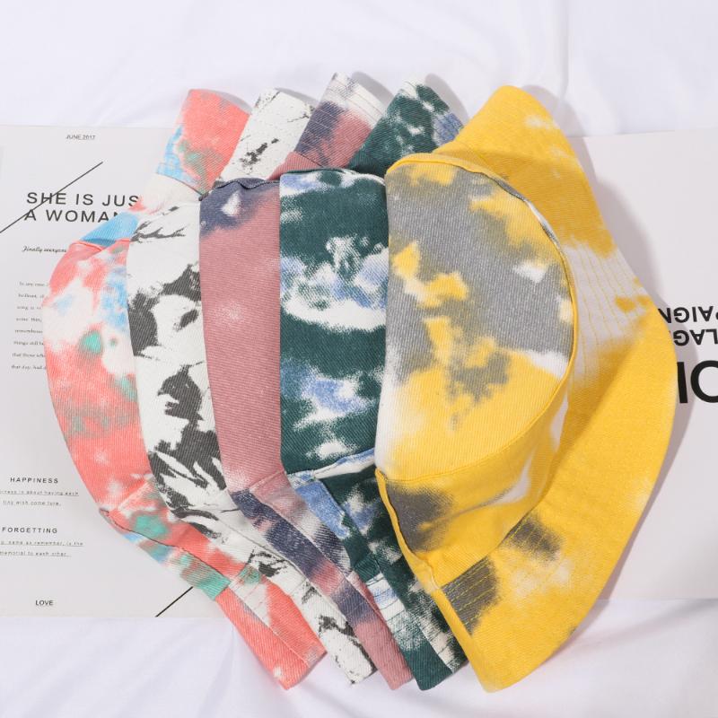 Fashion rainbow color bucket hat cotton foldable double-sided fisherman hat unisex outdoor tie-dye sunscreen casual, Blue
Fashion rainbow color bucket hat cotton foldable double-sided fisherman hat unisex outdoor tie-dye sunscreen casual, Blue