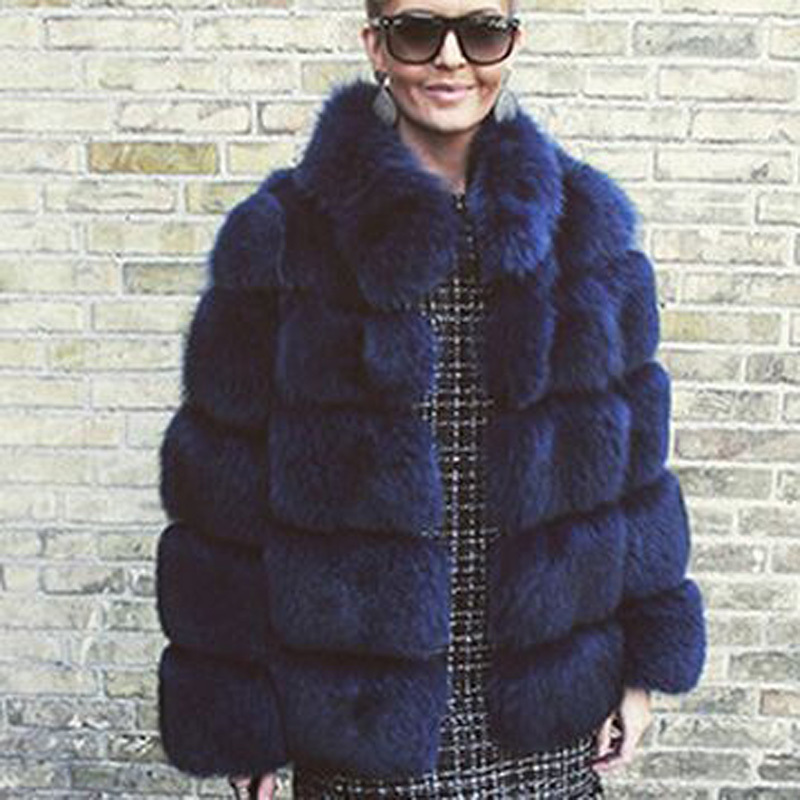 UPPIN Latest Thick Warm Winter Fur Coat Women Faux Fur Jacket Autumn Fashion Casual Outerwear Girls Plus Size Fur Coat T200915