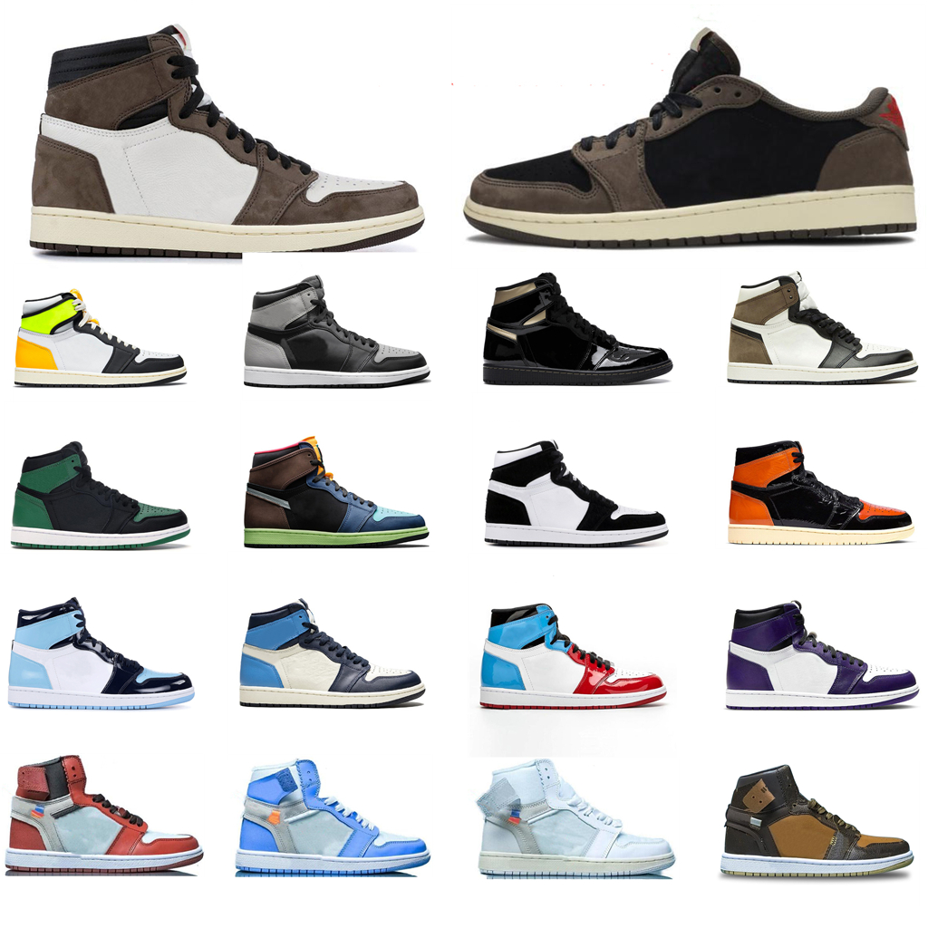 Men Women Off 1 1s Basketball Shoes Travis Scotts Bio Hack Obsidian Black Gold Pine Green Volt Gold Twist Fearless Shadow Athletic Sneakers
Men Women Off 1 1s Basketball Shoes Travis Scotts Bio Hack Obsidian Black Gold Pine Green Volt Gold Twist Fearless Shadow Athletic Sneakers