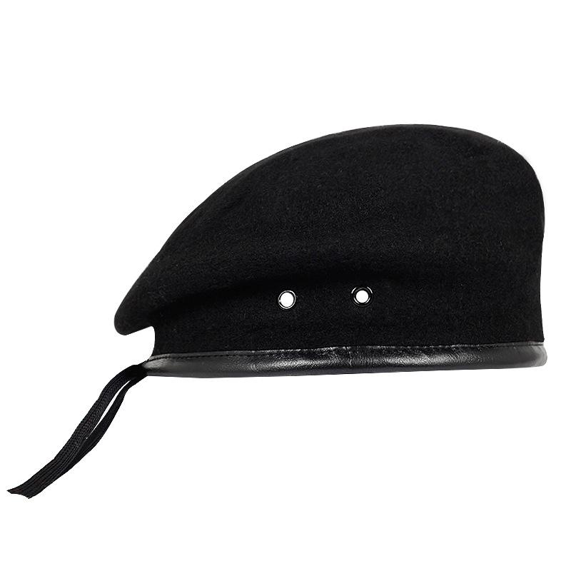 Wool Berets Caps Mens Woolen Outdoor Breathable Soldier Training Caps Vintage Hat Fashion Berets Hat, Black
Wool Berets Caps Mens Woolen Outdoor Breathable Soldier Training Caps Vintage Hat Fashion Berets Hat, Black