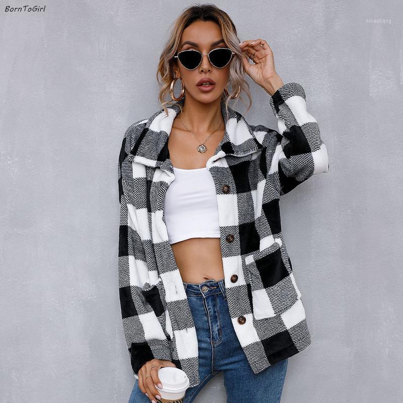 BornToGirl Spring Autumn Winter Vintage Grid Cardigans Women Loose Long Sleeve Black White Gray Plaid Coat Outerwear1, As picture
BornToGirl Spring Autumn Winter Vintage Grid Cardigans Women Loose Long Sleeve Black White Gray Plaid Coat Outerwear1, As picture
