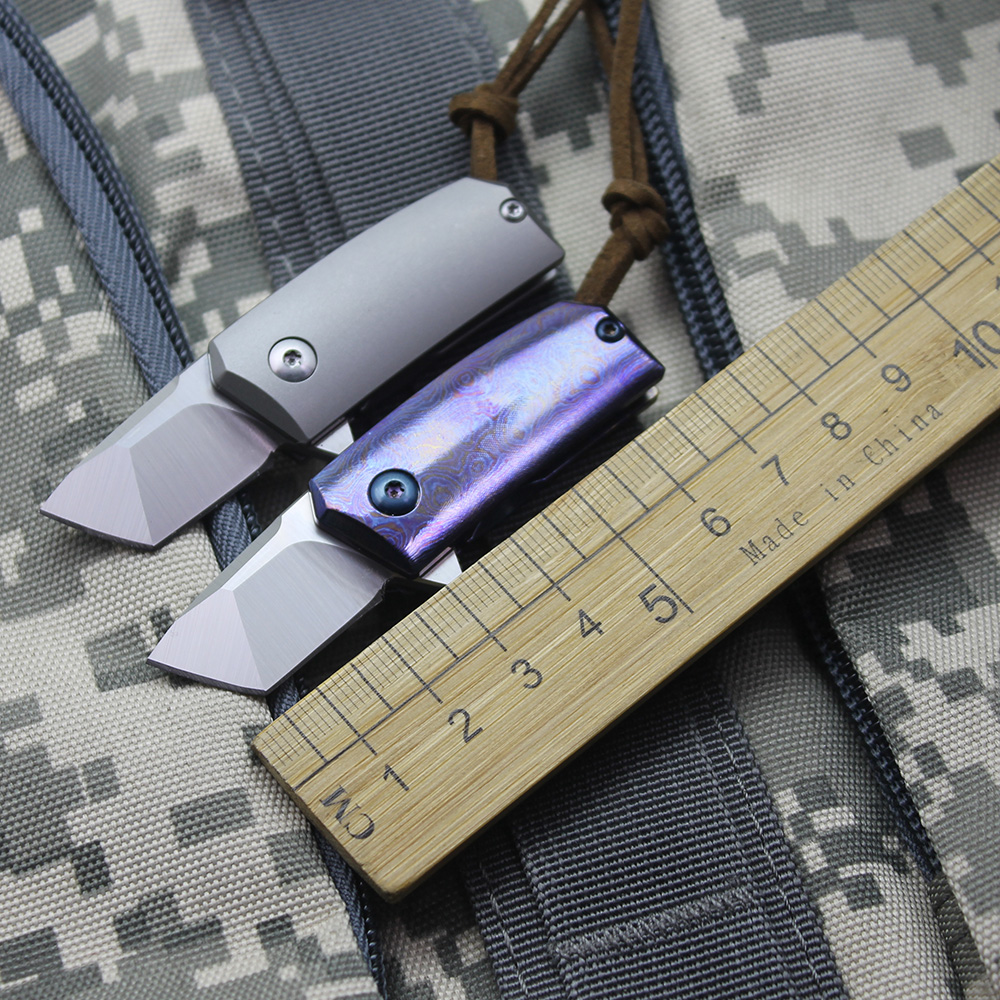 M390 Steel Plate TC4 Titanium Alloy Damascus Handle Hunting Fishing Pocket Fruit Self Defense EDC Tool Knife
M390 Steel Plate TC4 Titanium Alloy Damascus Handle Hunting Fishing Pocket Fruit Self Defense EDC Tool Knife