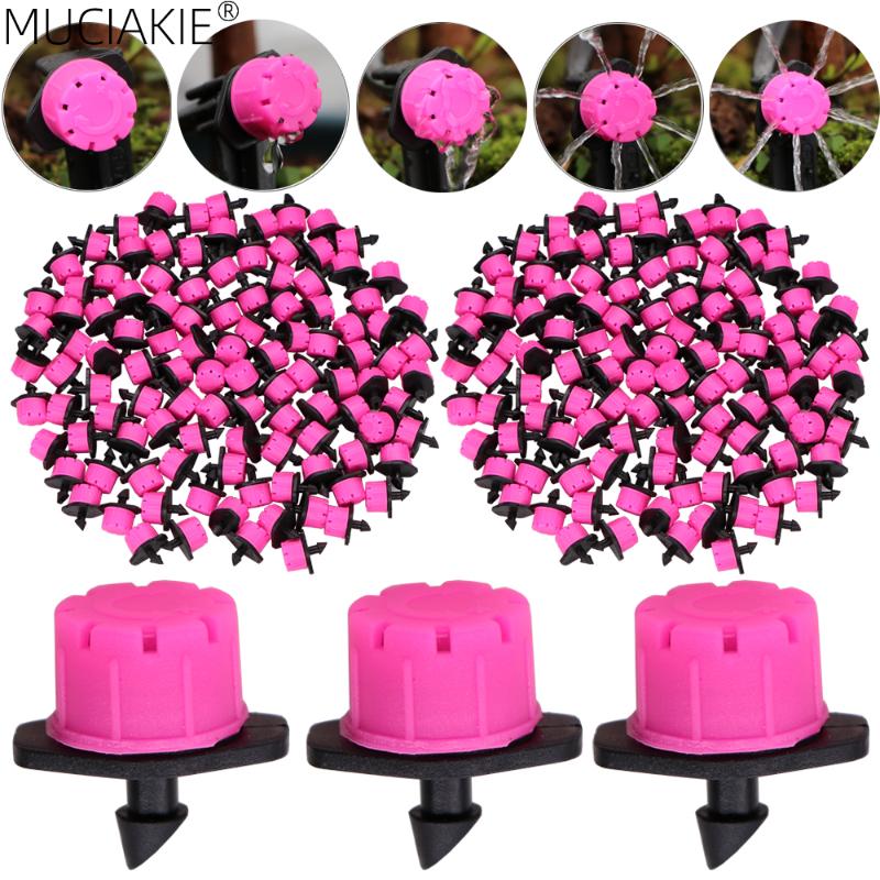 MUCIAKIE 30-1000PCS Pink Adjustable Watering Emitters Garden Irrigation 8-Holes Sprinklers 1/4'' Barb Nozzles Greenhouse Spray, 30pcs
MUCIAKIE 30-1000PCS Pink Adjustable Watering Emitters Garden Irrigation 8-Holes Sprinklers 1/4'' Barb Nozzles Greenhouse Spray, 30pcs