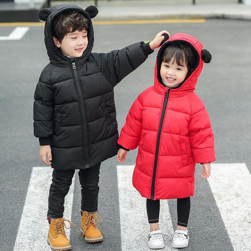 4Color Girl Boy winter coat cute bear hood cotton padded warm coats kids children overcoats clothes1, Black 
4Color Girl Boy winter coat cute bear hood cotton padded warm coats kids children overcoats clothes1, Black