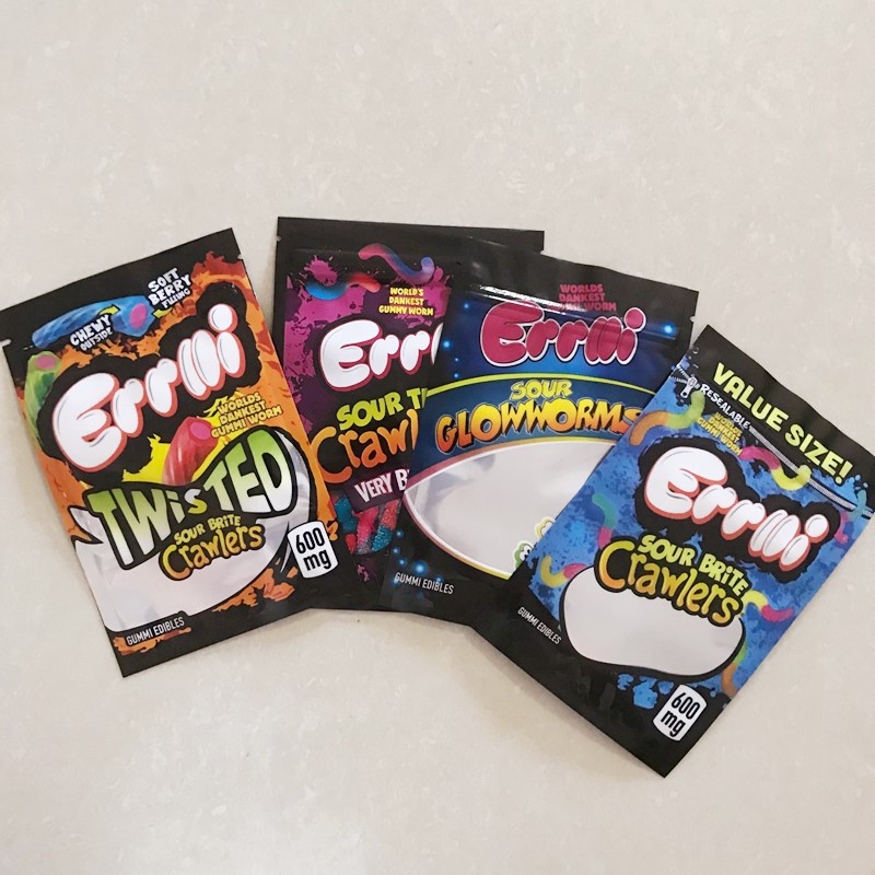 errlli sour terp crawlers package mylar bags 600mg runtz gummies Dank Cheetos Fritos Brownie cookies Smell Proof edibles packaging Bag
errlli sour terp crawlers package mylar bags 600mg runtz gummies Dank Cheetos Fritos Brownie cookies Smell Proof edibles packaging Bag