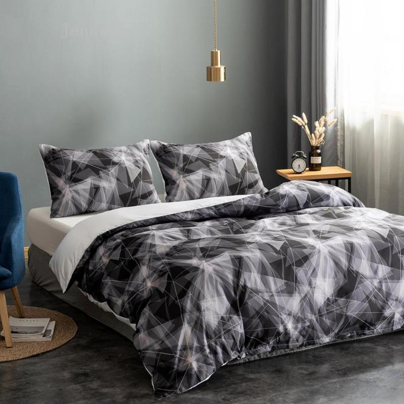 2/3 Pcs Set Nordic Style Bedding Set Irregular Geometry Pattern Duvet Cover with Pillowcases Bedclothes for Adult, As picture
2/3 Pcs Set Nordic Style Bedding Set Irregular Geometry Pattern Duvet Cover with Pillowcases Bedclothes for Adult, As picture