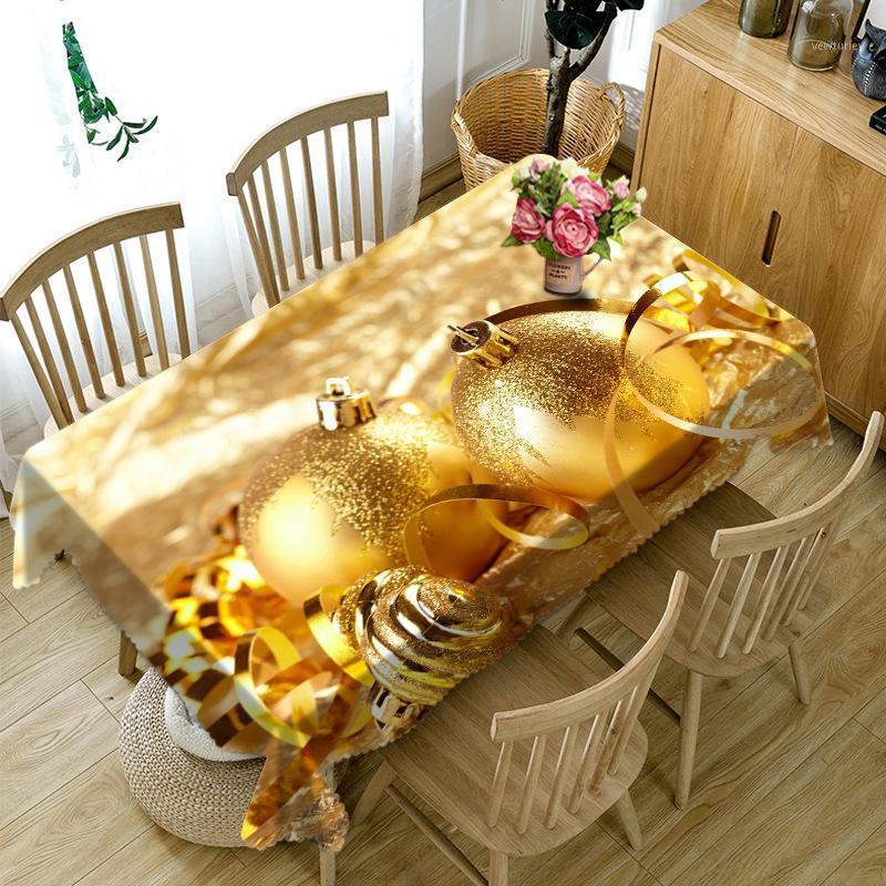 2020 New 3D Tablecloth Christmas Gold Round Ball Cloth Thicken Rectangular and Round New Year Party Banquet Dining Table cloth1, Color 3
2020 New 3D Tablecloth Christmas Gold Round Ball Cloth Thicken Rectangular and Round New Year Party Banquet Dining Table cloth1, Color 3