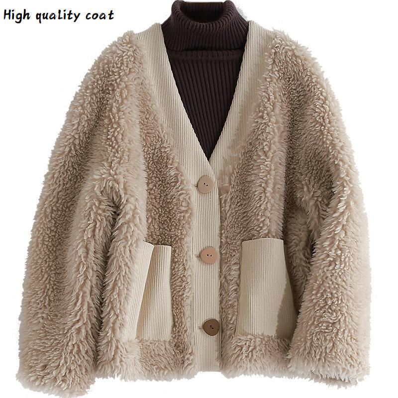 Sheep Quality Fashion Shearing High Coat Soft Warm Women's 2020 Female Fur Jacket Korean Wool Cardigan Ropa Zjt365, Mise
Sheep Quality Fashion Shearing High Coat Soft Warm Women's 2020 Female Fur Jacket Korean Wool Cardigan Ropa Zjt365, Mise