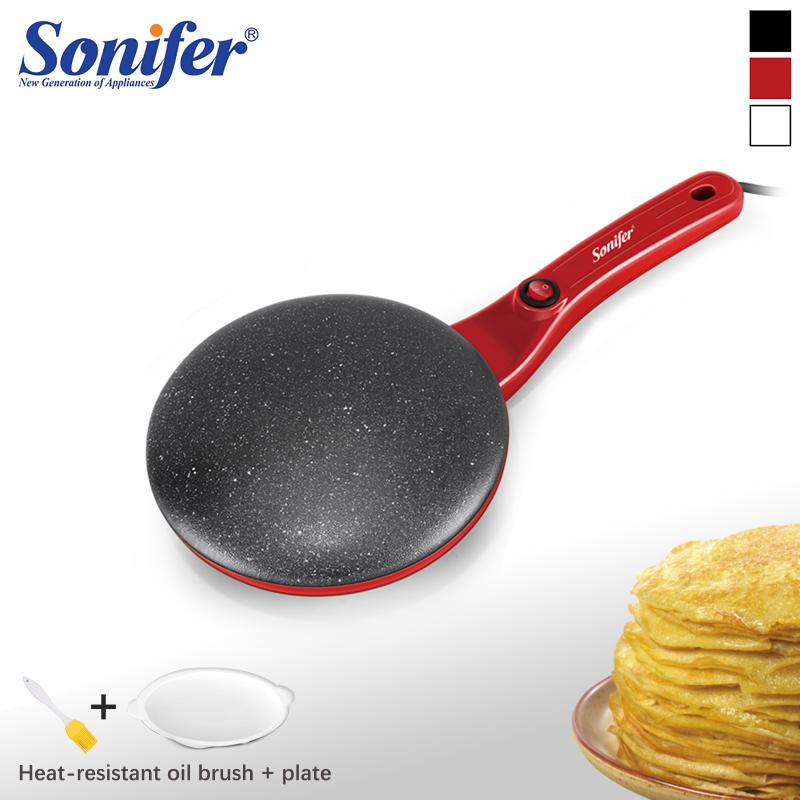 Electric Crepe Maker Machine Pancake Pan Non-Stick Griddle Baking Pan Cake Machine Kitchen Cooking Pie Frying 220V Sonifer
Electric Crepe Maker Machine Pancake Pan Non-Stick Griddle Baking Pan Cake Machine Kitchen Cooking Pie Frying 220V Sonifer