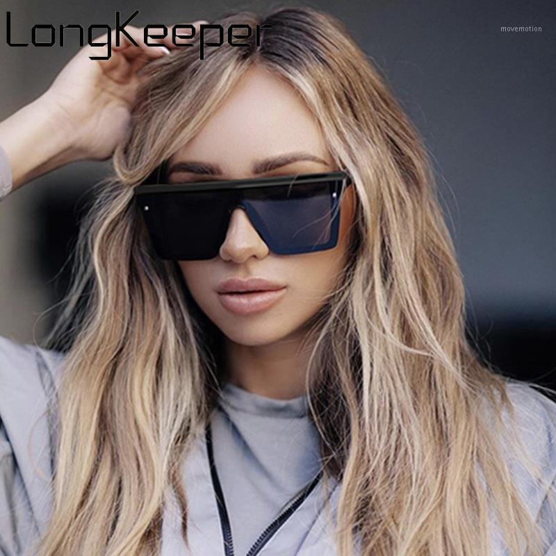 LongKeeper Oversized Sunglasses Women Trendy Flat Top Sun Glasses Men Gradient One Piece Lens Eyewear Gafas UV4001
LongKeeper Oversized Sunglasses Women Trendy Flat Top Sun Glasses Men Gradient One Piece Lens Eyewear Gafas UV4001