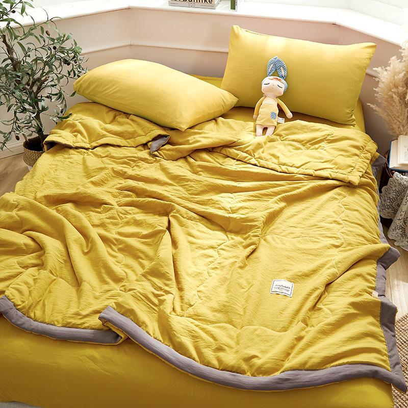 New Design Bedspread Bed Cover 4pcs Bedset Summer Washed Silk Quilt Bedding Pink White Green Adult Kids Air Condition Comforter1
New Design Bedspread Bed Cover 4pcs Bedset Summer Washed Silk Quilt Bedding Pink White Green Adult Kids Air Condition Comforter1