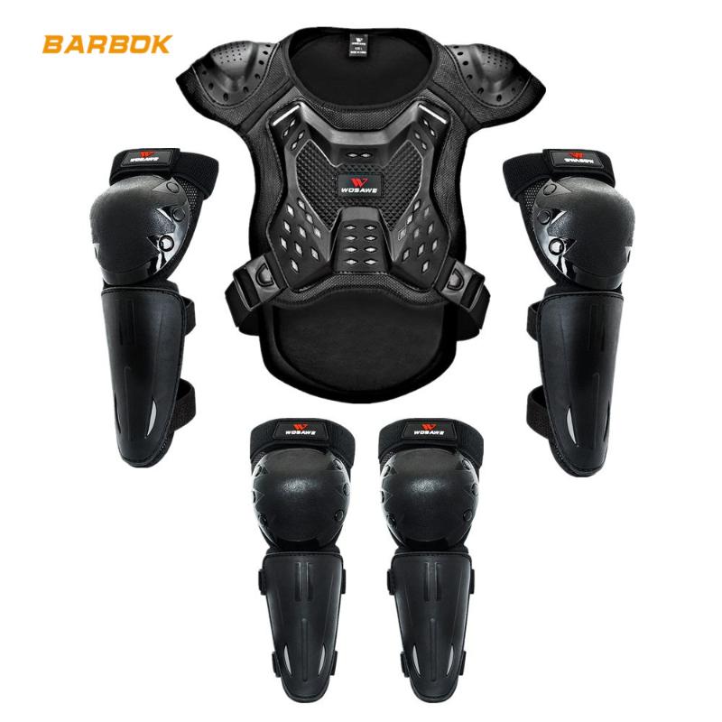 WOSAWE Kid Motorcycle Armor Vest Jacket Kit Back Bandage Spine Protection Hockey Roller Kneepads Elbow Body Protective Suit
WOSAWE Kid Motorcycle Armor Vest Jacket Kit Back Bandage Spine Protection Hockey Roller Kneepads Elbow Body Protective Suit