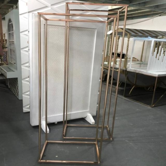 2pcs)New Design rectangle Gold Stage Wedding Backdrop Arch Screen Flower Stand Centerpiece yudao1078
2pcs)New Design rectangle Gold Stage Wedding Backdrop Arch Screen Flower Stand Centerpiece yudao1078