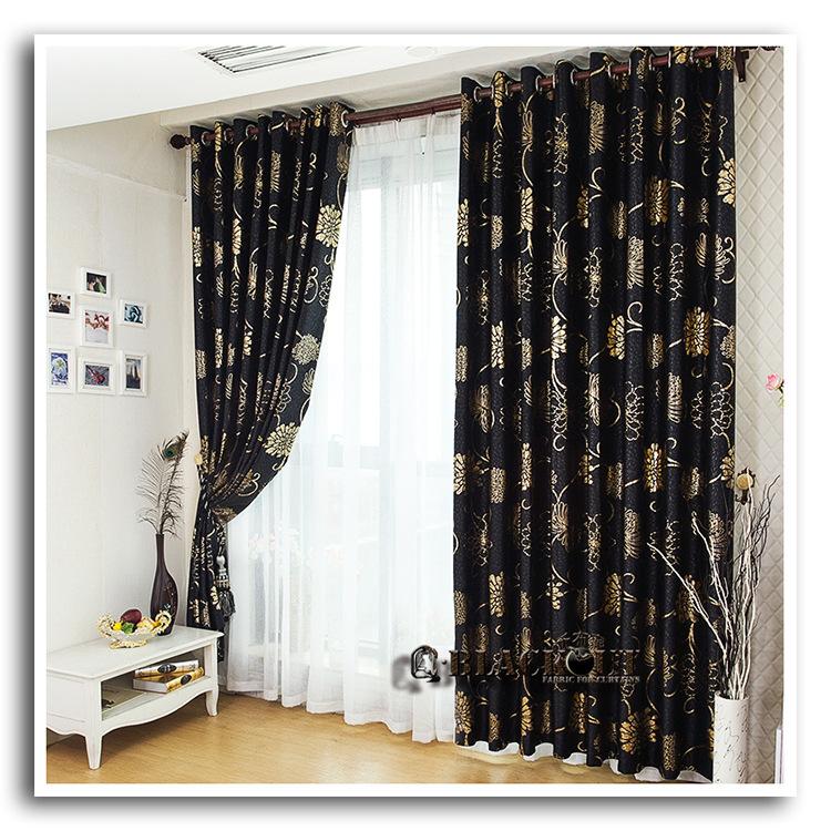 Anticorrosive Metal Grommet beautiful black and gold curtains black and silver curtains for living room
Anticorrosive Metal Grommet beautiful black and gold curtains black and silver curtains for living room