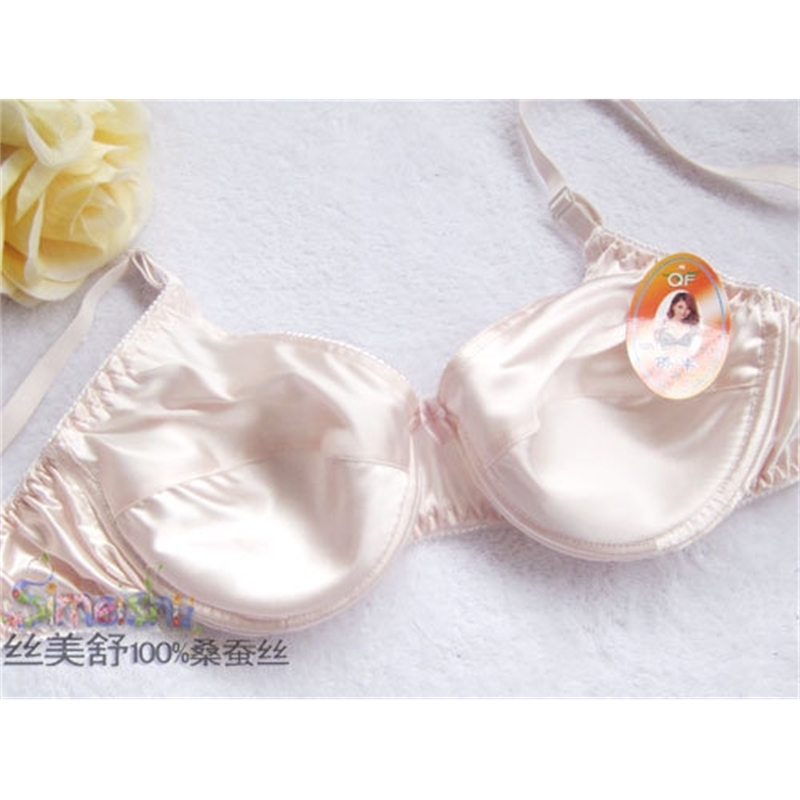 Appliques Solid New Arrival Sutia Bras For Women Sujetador Free Shipping Double Faced Silk Bra Wireless Ultra-thin Pad New 201217