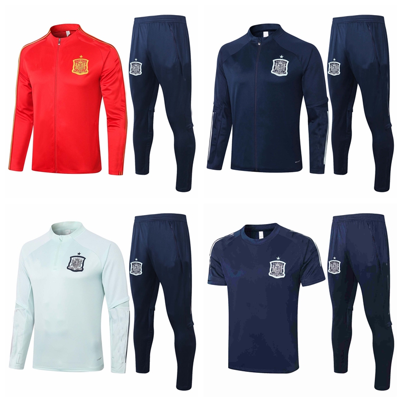 Survetement Tracksuits 2020 2021 Spain Soccer Sets tracksuit training football Polo jacket set, Tracksuits 3
Survetement Tracksuits 2020 2021 Spain Soccer Sets tracksuit training football Polo jacket set, Tracksuits 3