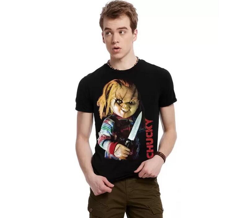 Halloween Fashion streetwear Chucky men' 3d Funny t-shirt black short sleeve clothes t shirt o neck loose fit Tops men' tshirt BMTX29 F
Halloween Fashion streetwear Chucky men' 3d Funny t-shirt black short sleeve clothes t shirt o neck loose fit Tops men' tshirt BMTX29 F