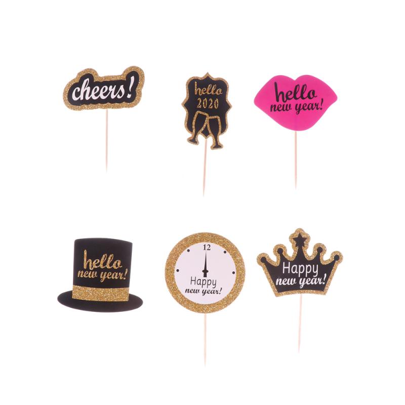 6 Pcs Cake Toppers 2021 Happy New Year Cupcake Toppers Fruit Picks New Year Party Festival Dessert
6 Pcs Cake Toppers 2021 Happy New Year Cupcake Toppers Fruit Picks New Year Party Festival Dessert
