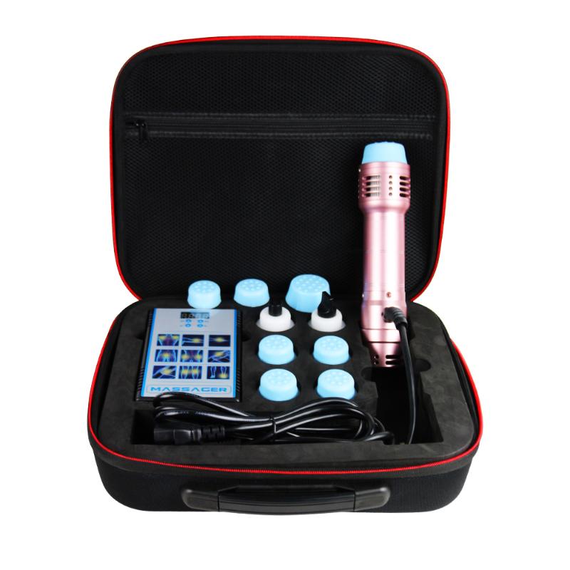 Shockwave Therapy Machine Electromagnetic Extracorporeal Body Massager for Body Pain and Muscle Relaxation with Portable Box
Shockwave Therapy Machine Electromagnetic Extracorporeal Body Massager for Body Pain and Muscle Relaxation with Portable Box