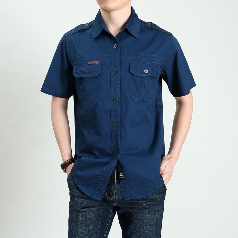 Big Size Men's Shirts Short Sleeve Cotton Casual Blouse Sports Hiking Climbing Outdoor Fishing Cargo Tops -5XL1, Blue
Big Size Men's Shirts Short Sleeve Cotton Casual Blouse Sports Hiking Climbing Outdoor Fishing Cargo Tops -5XL1, Blue