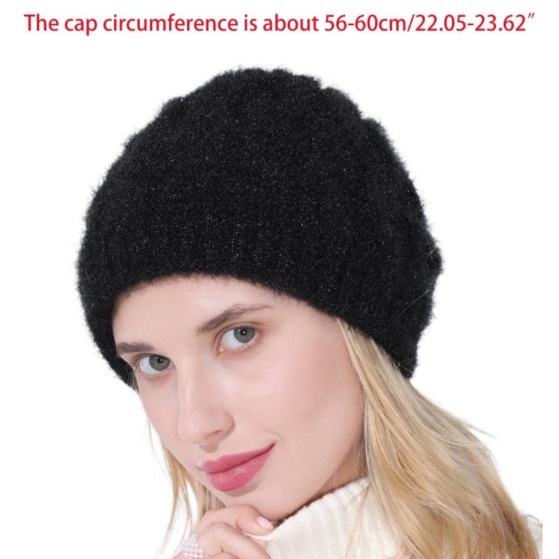 Women Winter Chunky Twist Knit Beanie Hat Solid Color Plush Lined Warm Skull Cap 270D, Black
Women Winter Chunky Twist Knit Beanie Hat Solid Color Plush Lined Warm Skull Cap 270D, Black