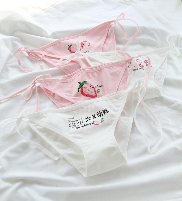 Kawaii strawberry girl low waist panties women's Panties cotton Briefs ladies tie cotton Lingerie women's underpants Tanga1
Kawaii strawberry girl low waist panties women's Panties cotton Briefs ladies tie cotton Lingerie women's underpants Tanga1