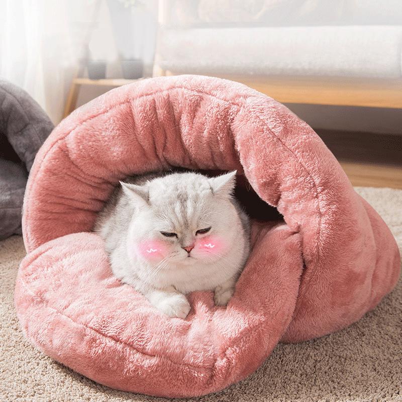 elf Warming Cat Bed Plush Cat Sleeping Bag Pet Cave Bed Tent Soft Warm Dog Beds for Small Dogs Cozy Cave Nest
elf Warming Cat Bed Plush Cat Sleeping Bag Pet Cave Bed Tent Soft Warm Dog Beds for Small Dogs Cozy Cave Nest