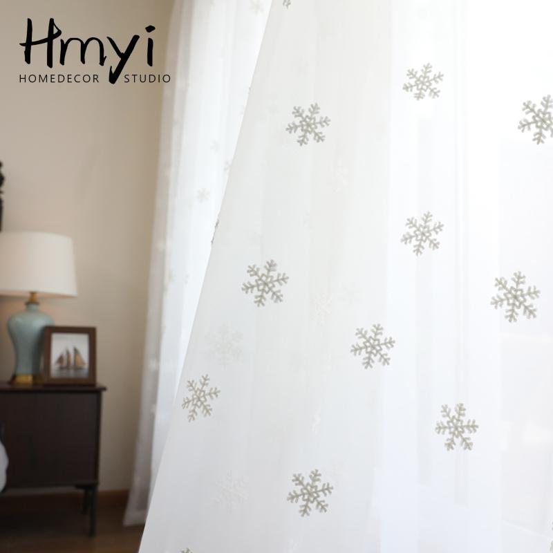 White Snowflake Sheer Curtains Embroidery Curtains for Living Room Bedroom Tulle for Children Christmas Voile Drapes, White tulle curtians
White Snowflake Sheer Curtains Embroidery Curtains for Living Room Bedroom Tulle for Children Christmas Voile Drapes, White tulle curtians