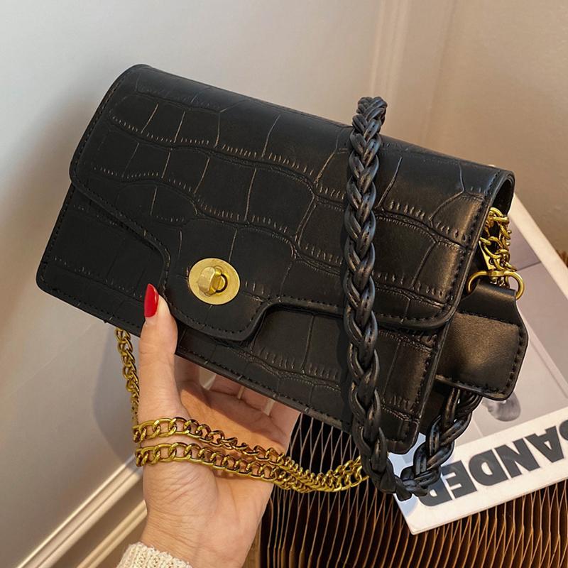 Handbag Ladies Pu Leather Travel Retro Messenger Bag, Simple and Fashionable Shoulder Bag, Ladies Mini Flap 2021 Clutch, Black
Handbag Ladies Pu Leather Travel Retro Messenger Bag, Simple and Fashionable Shoulder Bag, Ladies Mini Flap 2021 Clutch, Black