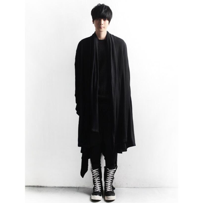 2021 Spring Autumn Men Gothic Rock Hip Hop Trench Long Ragged Design Mens Club Stage Attire Coat 70x5, Black
2021 Spring Autumn Men Gothic Rock Hip Hop Trench Long Ragged Design Mens Club Stage Attire Coat 70x5, Black
