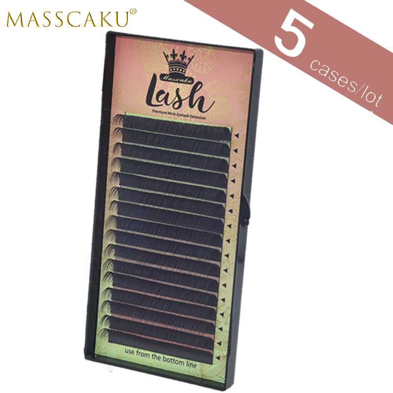 5Pcs/Set MASSCAKU New Arrival 16 Rows Custom Your Logo Individual Eyelash Extension Silk Lashes Classic Eyelash Extensions
5Pcs/Set MASSCAKU New Arrival 16 Rows Custom Your Logo Individual Eyelash Extension Silk Lashes Classic Eyelash Extensions
