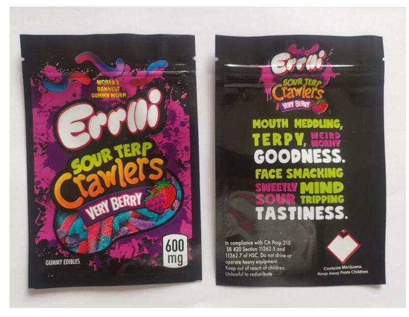 EMPTY 2021 500mg Sour 600mg Errlli Sour Terp Crawlers Edibles Candy Bags packaging Hashtag Honey bag Cookies free DHL
EMPTY 2021 500mg Sour 600mg Errlli Sour Terp Crawlers Edibles Candy Bags packaging Hashtag Honey bag Cookies free DHL