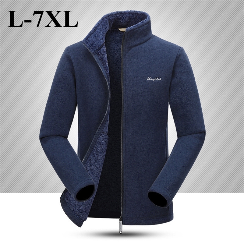 7XL Plus Size Mens Warm Fleece Jacket Autumn Winter Outdoor Hiking Riding Climbing Thermal Windproof Coat Cardigan Tops Liner 201114, Green
7XL Plus Size Mens Warm Fleece Jacket Autumn Winter Outdoor Hiking Riding Climbing Thermal Windproof Coat Cardigan Tops Liner 201114, Green