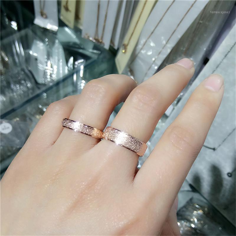 Wedding Rings Golden Color Frosted Finger Ring For Woman Man Jewelry Titanium Steel Top Quality Simple Size 5-9 Bands1
Wedding Rings Golden Color Frosted Finger Ring For Woman Man Jewelry Titanium Steel Top Quality Simple Size 5-9 Bands1