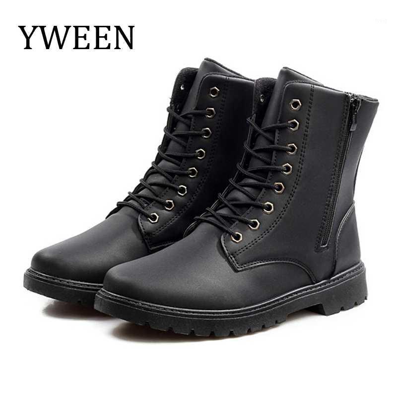 YWEEN New Men Leather Boots Men Lace Up Autumn Winter Shoes Male waterproof British Fashion Shoes Winter Men's Boots1, Black
YWEEN New Men Leather Boots Men Lace Up Autumn Winter Shoes Male waterproof British Fashion Shoes Winter Men's Boots1, Black