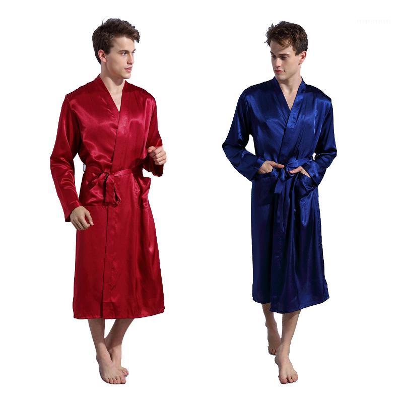 Satin Nightly Bathrobes Sexy Summer Men' Luxury Sleepwear Robe Casual Loose Comfortable Solid Kimono Robes Home Clothing1, Black
Satin Nightly Bathrobes Sexy Summer Men' Luxury Sleepwear Robe Casual Loose Comfortable Solid Kimono Robes Home Clothing1, Black