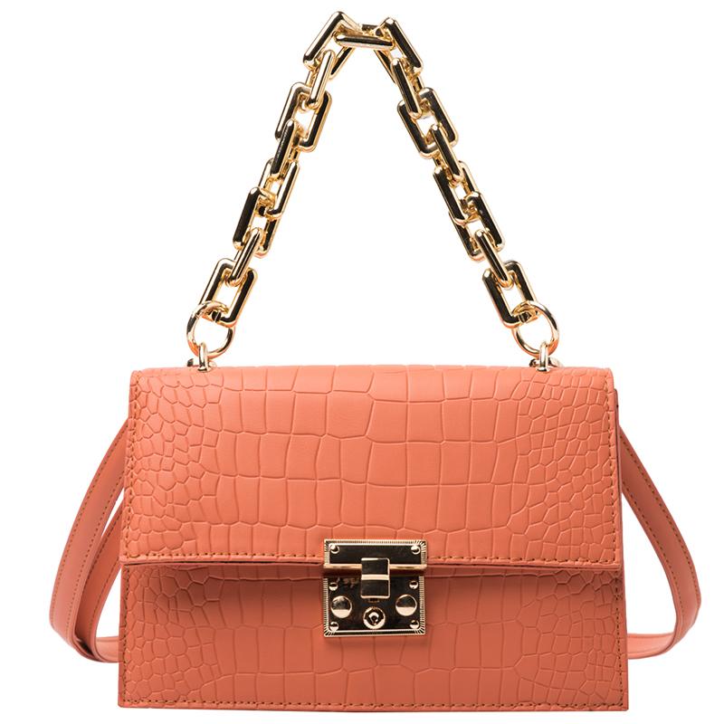 Fashion high quality alligator chain fashion lock women Shoulder Messenger Bag luxury designer handbag bags for women 2021, Black
Fashion high quality alligator chain fashion lock women Shoulder Messenger Bag luxury designer handbag bags for women 2021, Black