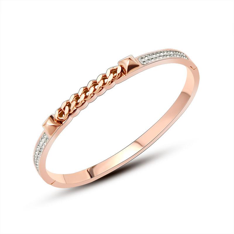 Luxury Designs 316l Stainless Steel Chain Bangles for Women Male Trendy Wrist Jewelry Gift Fashion Glue Rhinestone Bracelets
Luxury Designs 316l Stainless Steel Chain Bangles for Women Male Trendy Wrist Jewelry Gift Fashion Glue Rhinestone Bracelets