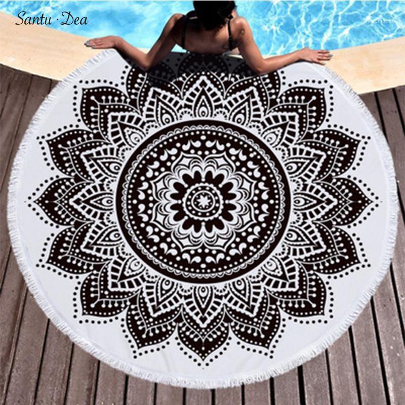 BT012 High quality retro Microfiber with fringed adult beach towel fast dry round bath towel soft beach mat.1, Black
BT012 High quality retro Microfiber with fringed adult beach towel fast dry round bath towel soft beach mat.1, Black