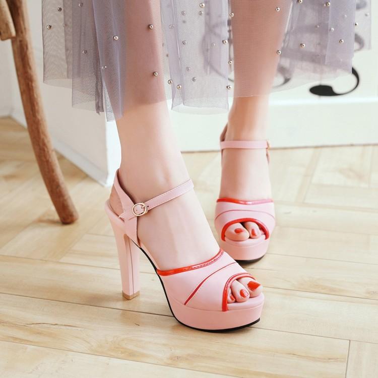 Oversized 12 ladies summer platform sandals women shoes woman Fish mouth with a thick waterproof table buckle, White
Oversized 12 ladies summer platform sandals women shoes woman Fish mouth with a thick waterproof table buckle, White