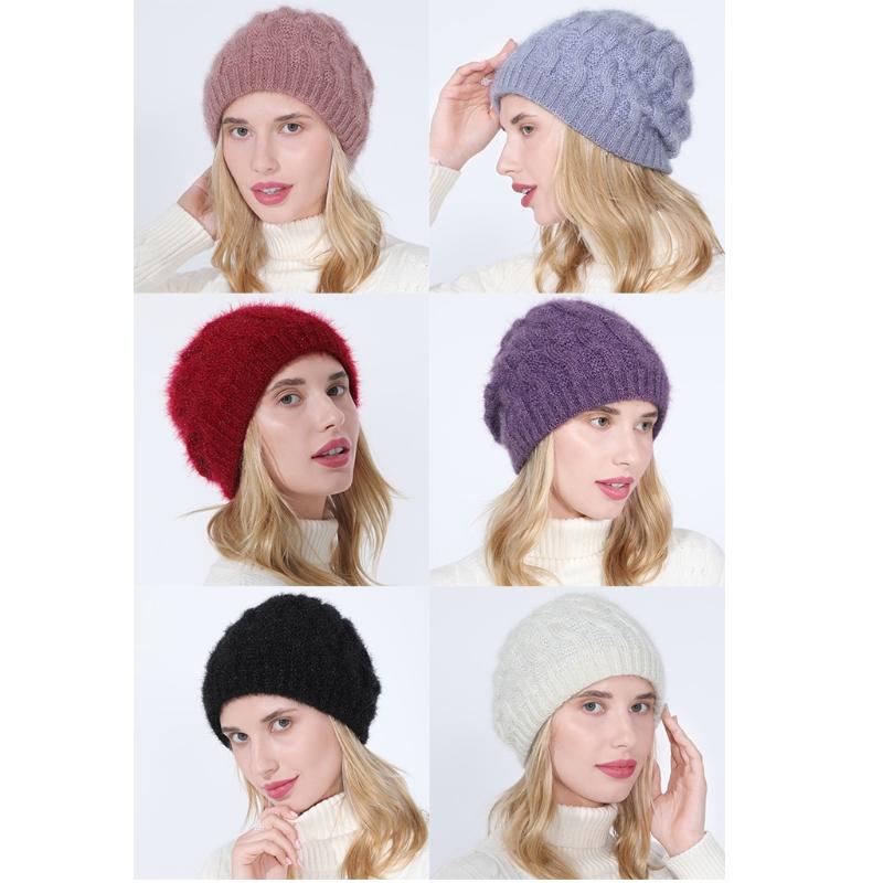 Beanie/Skull Caps Women Winter Chunky Twist Cable Knitted Beanie Hat Solid Color Thicken Thermal Warm Plush Lined Slouchy Skullies Cap
Beanie/Skull Caps Women Winter Chunky Twist Cable Knitted Beanie Hat Solid Color Thicken Thermal Warm Plush Lined Slouchy Skullies Cap
