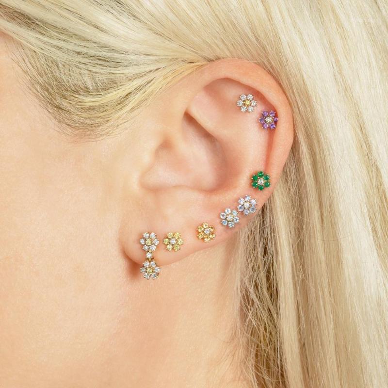 2020 Spring New Girl Women Stud Gold Color 6 Colorful CZ Flower Small Daisy Dainty Beautiful Tiny Flower Earring1
2020 Spring New Girl Women Stud Gold Color 6 Colorful CZ Flower Small Daisy Dainty Beautiful Tiny Flower Earring1