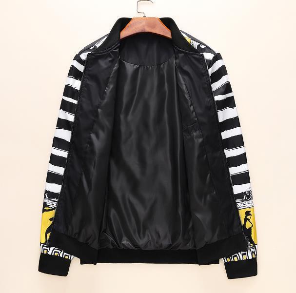 High quality digital print jacket Slim spring autumn new Coat mens jackets Mens clothing Outwear a05 T200502