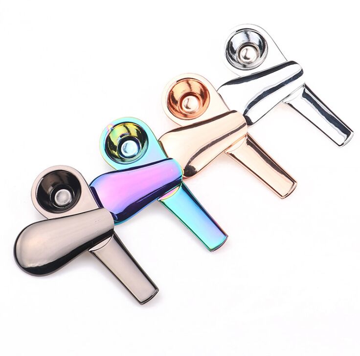 Metal Spoon Smoking Pipe Portable Creative Herb Tobacco Cigarette Metal Smoking Pipe With Pipe Screens
Metal Spoon Smoking Pipe Portable Creative Herb Tobacco Cigarette Metal Smoking Pipe With Pipe Screens