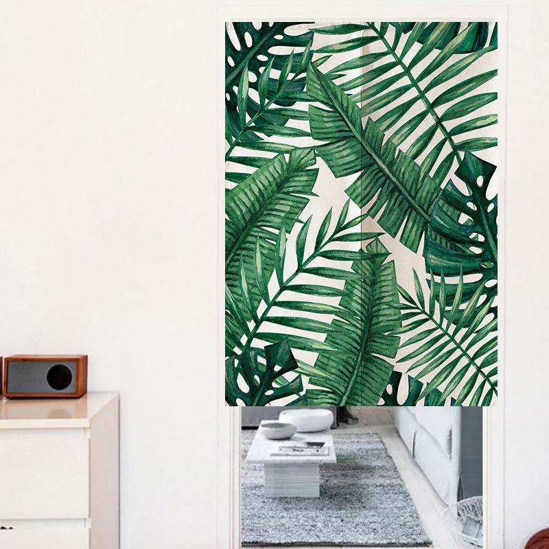 Nordic Green Plant Door Curtain Kitchen Curtain Bedroom Toilet Half Feng Shui Japanese Noren, 04
Nordic Green Plant Door Curtain Kitchen Curtain Bedroom Toilet Half Feng Shui Japanese Noren, 04