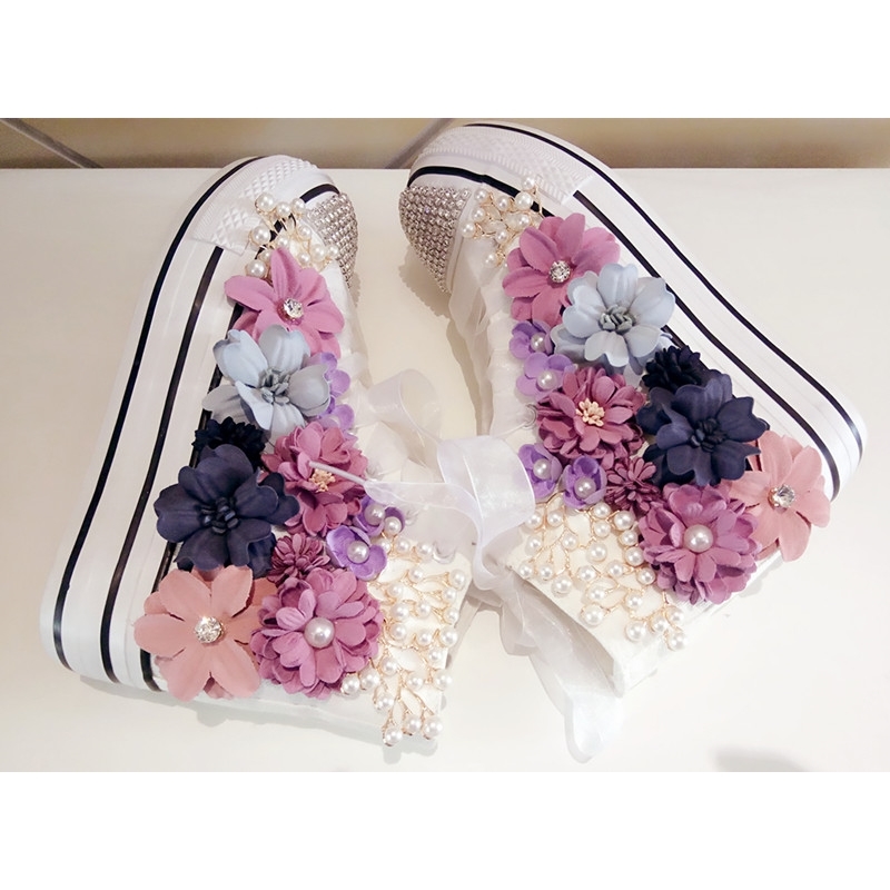 2020 Seven-color Fantasy Flower Pearl Yarn Strass with Laminated Shoes High Quality Canvas O3qt, Dark khaki.
2020 Seven-color Fantasy Flower Pearl Yarn Strass with Laminated Shoes High Quality Canvas O3qt, Dark khaki.